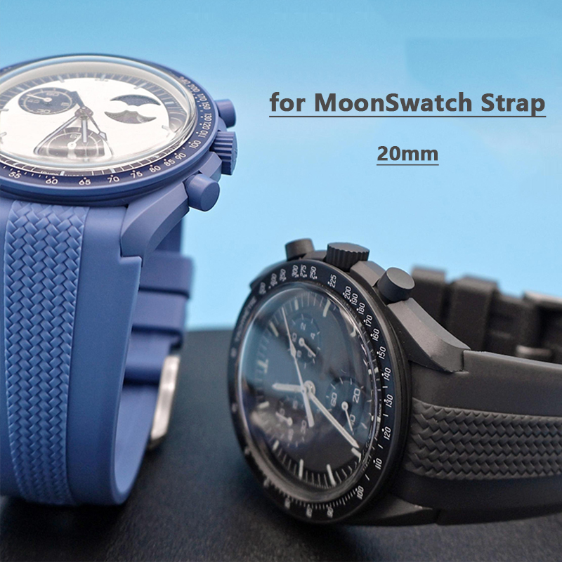 Rubber Strap for Swatch X Omeg - Curved Spring Bar review and price