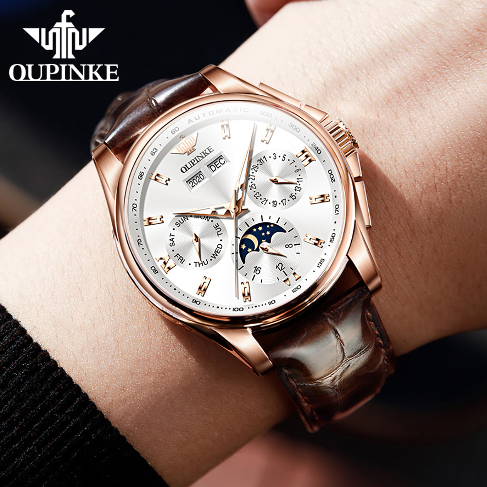 OUPINKE 3189 Men's Watch Top B - Seiko Watch Presage review and price
