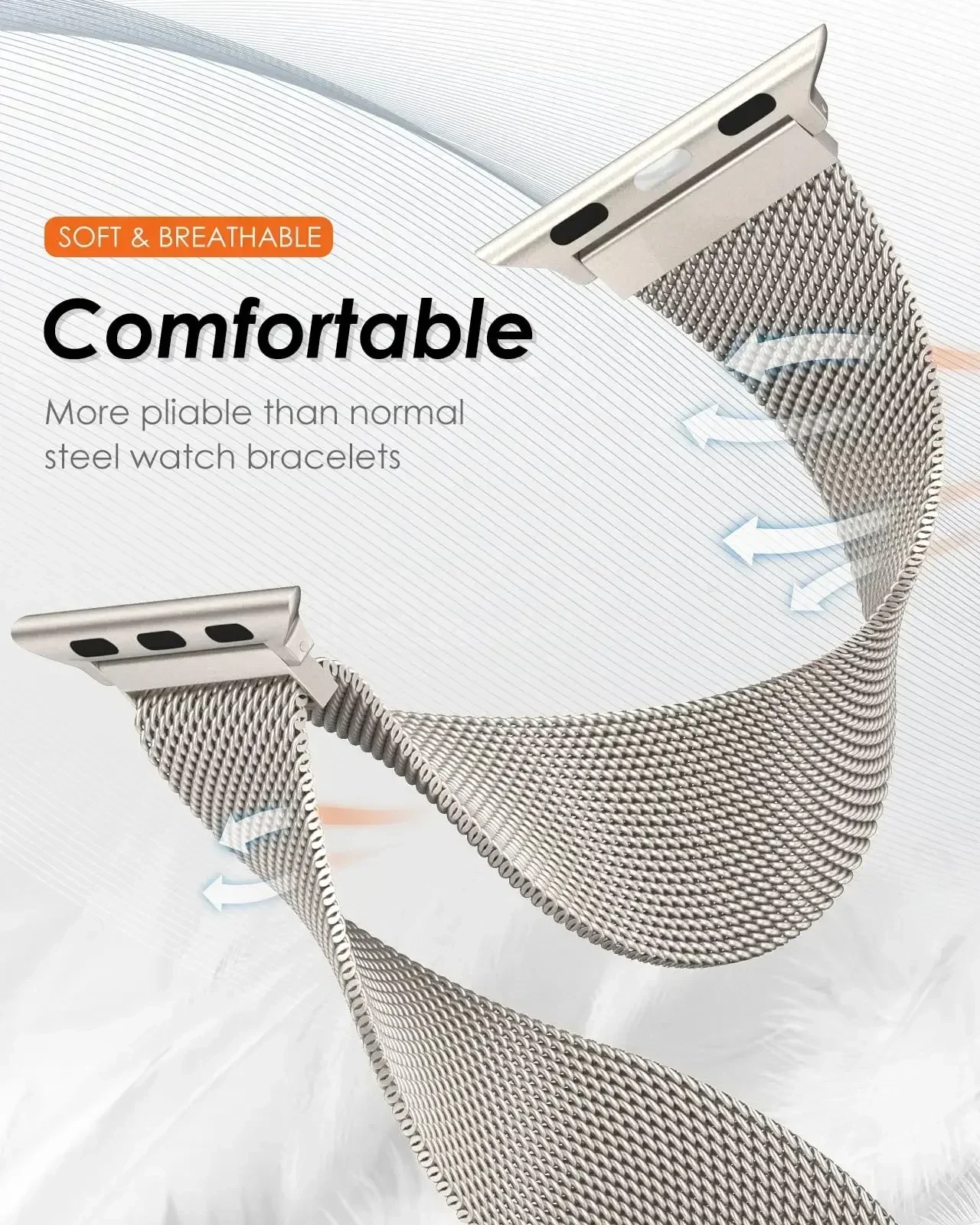 Metal Milanese Strap for Apple - Milanese Loop Magnetic review and price