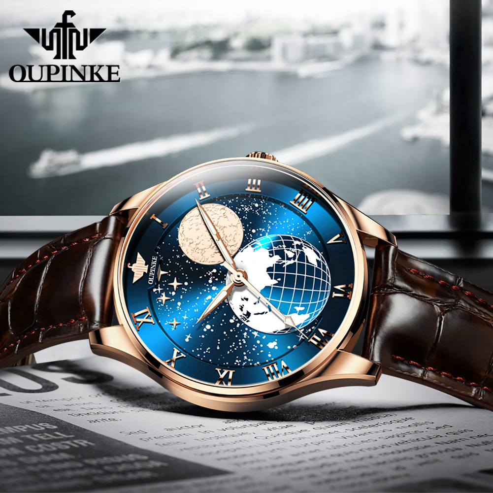 OUPINKE 3177 Man Watch Roman S - Omega Watch Constellation review and price