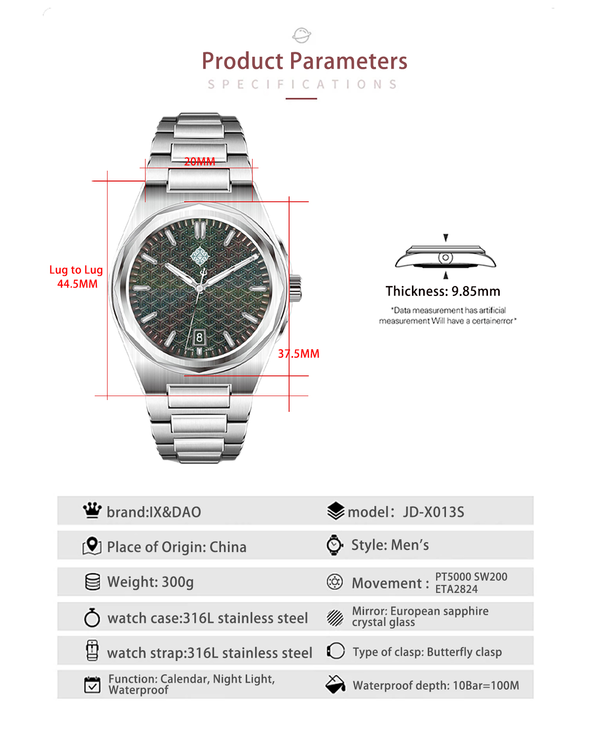 IX&DAO 2026 New Warrior 37mm M - Omega Watch Constellation review and price