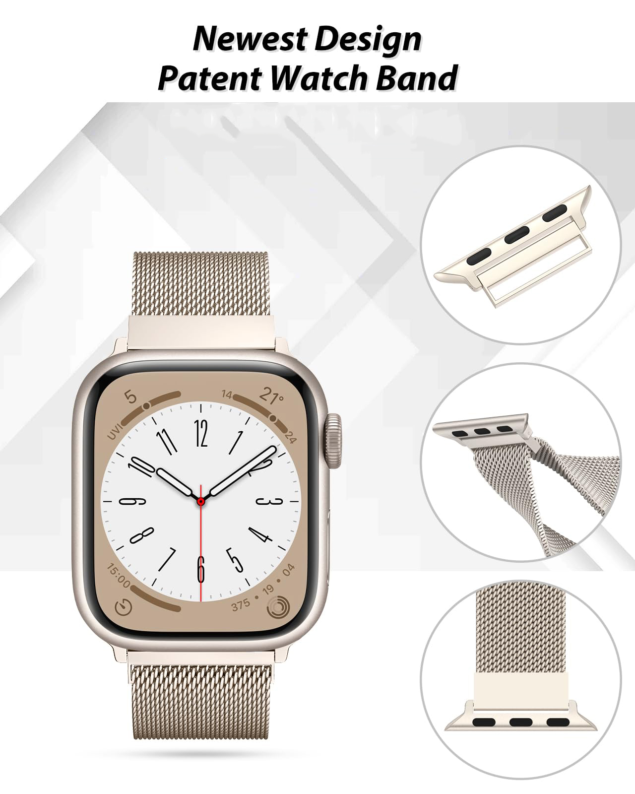 Milanese Strap For apple Watch - Milanese Loop Magnetic review and price