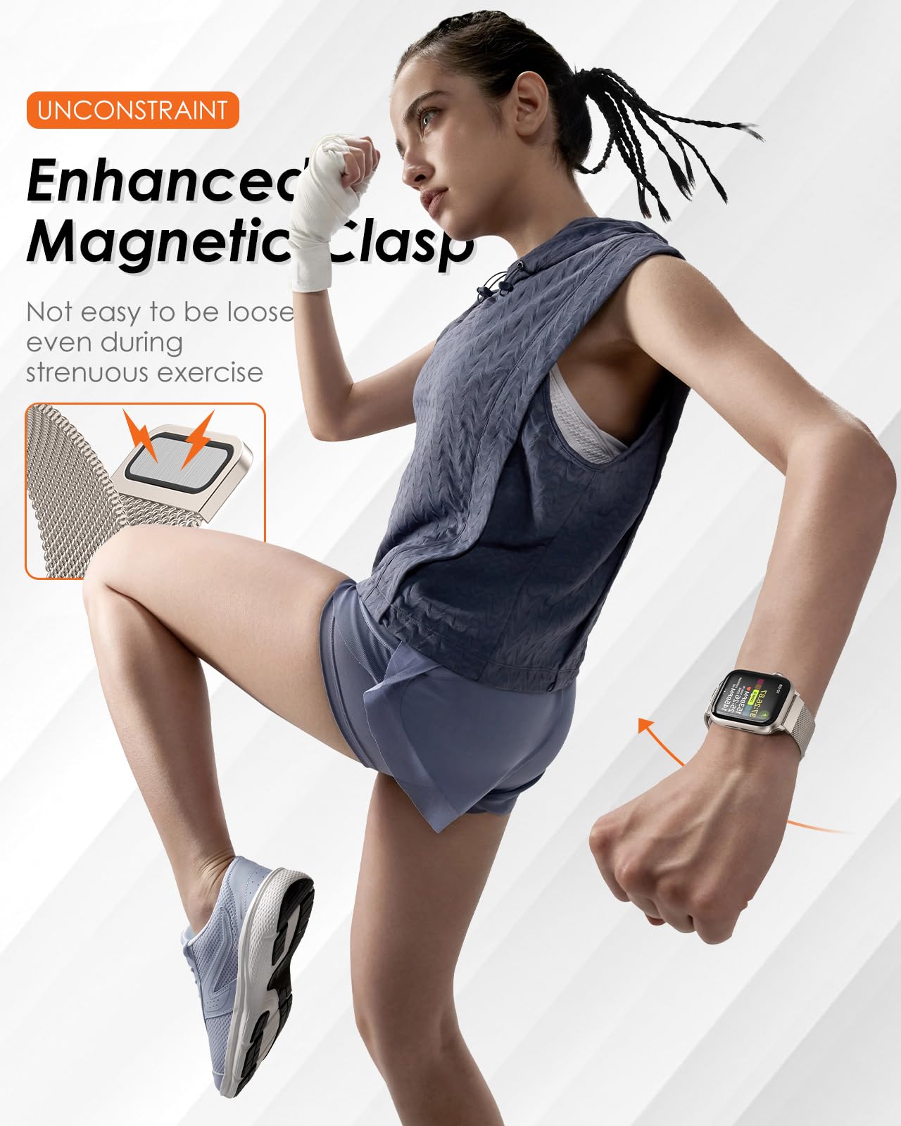 Milanese Strap For apple Watch - Milanese Loop Magnetic review and price